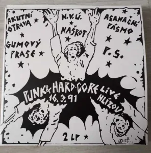 Hlízov Punk & Hardcore Live 16. 3. 1991  2LP