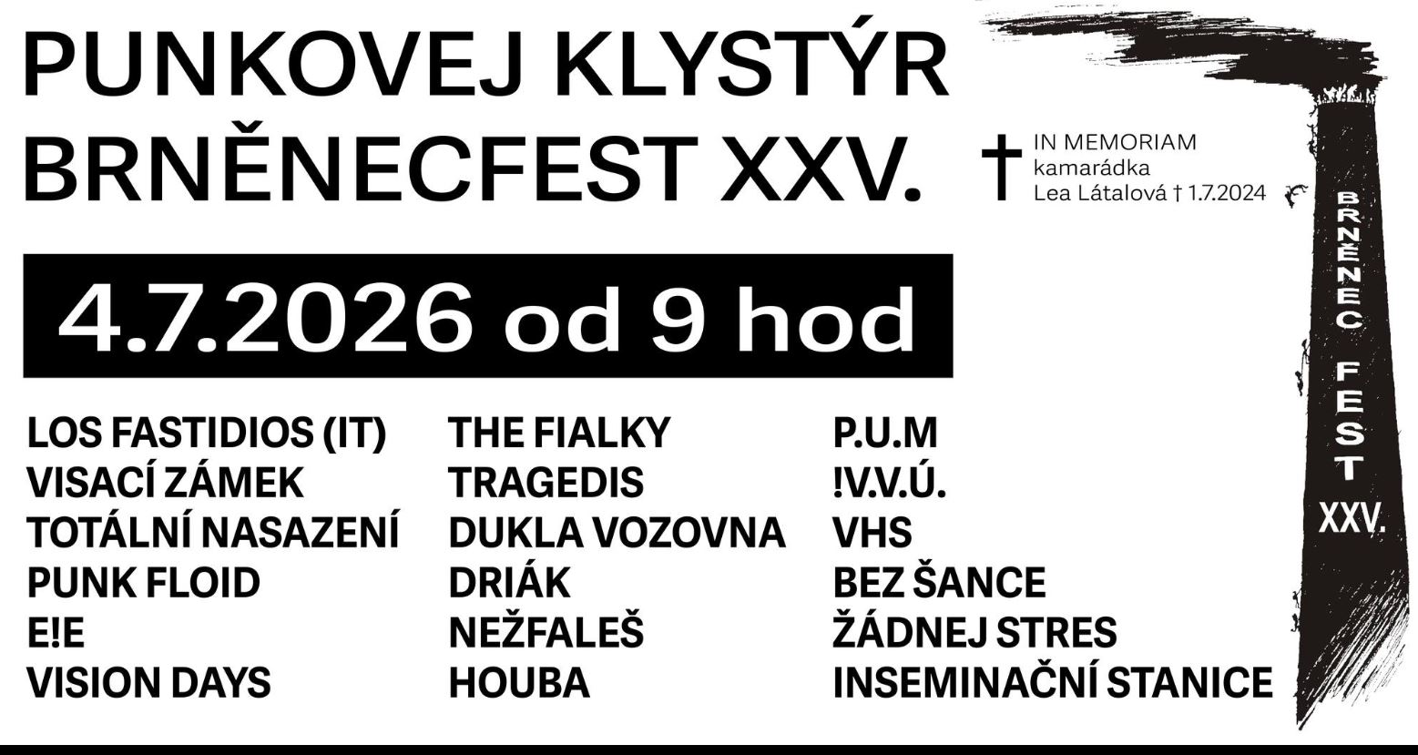 Brněnecfest 2026 VSTUPENKY