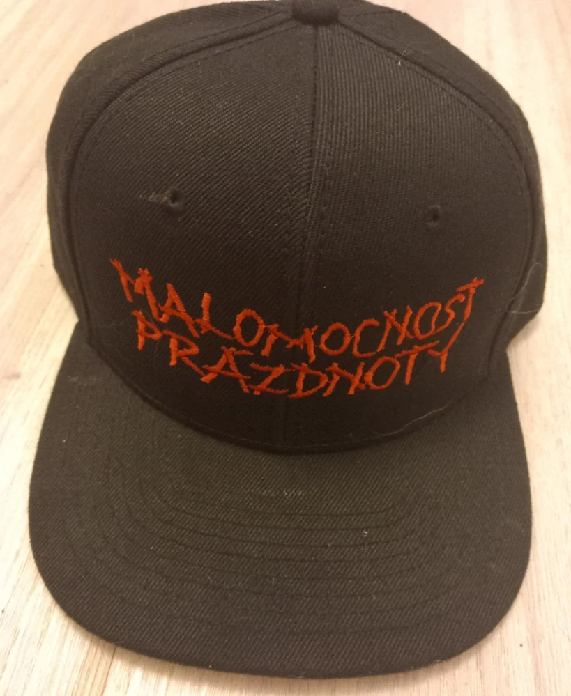 kšiltovka Malomocnost prázdnoty červená