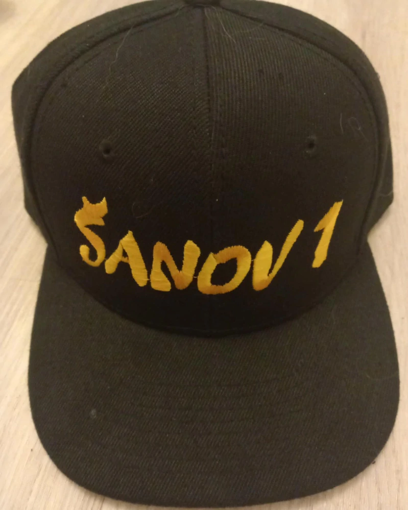 kšiltovka Šanov žlutá