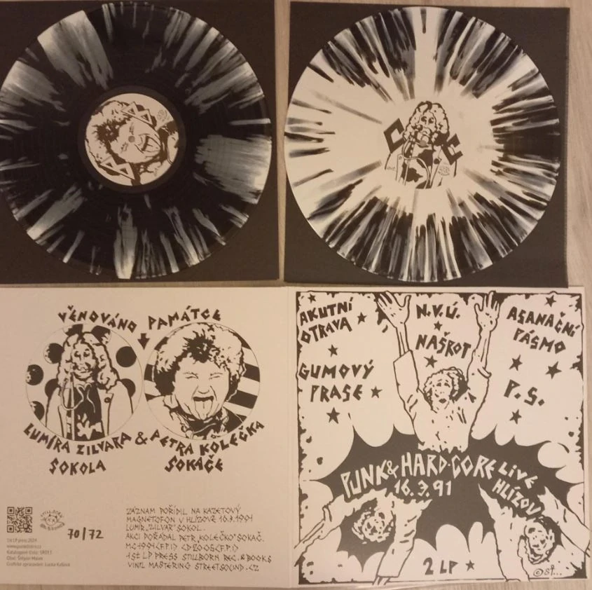 Hlízov Punk & Hardcore Live 16. 3. 1991  2lp